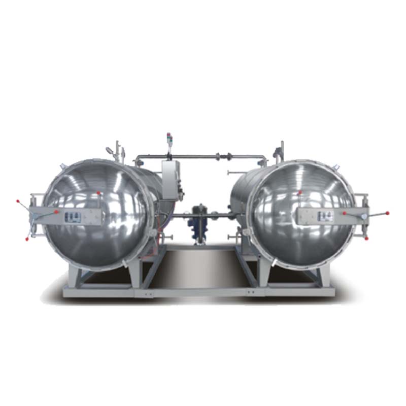 Double-pot parallel water bath sterilizer