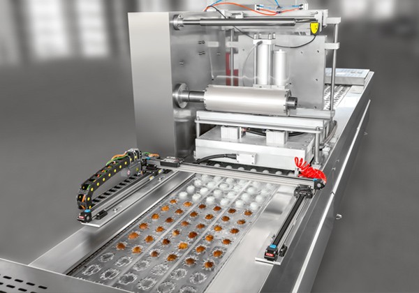 Stretch film packaging machine application