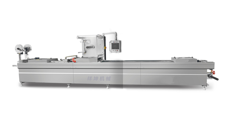 Fully automatic stretch film vacuum packaging machine