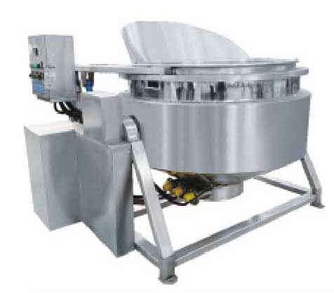 Tilting Jacketed Kettle Automatic tilting and discharging jacketed kettle