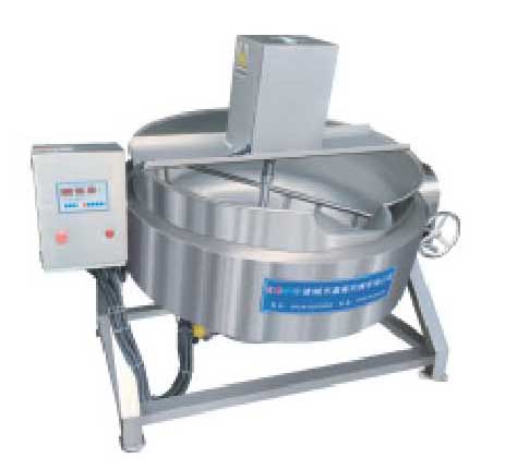 Tilting Jacketed Kettle Automatic tilting and discharging jacketed kettle