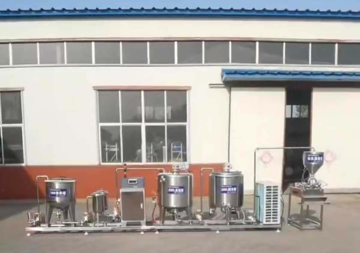 Egg pasteurization line