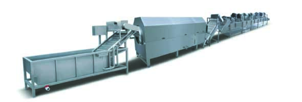 Bag washing and air drying (tumble drying) production line