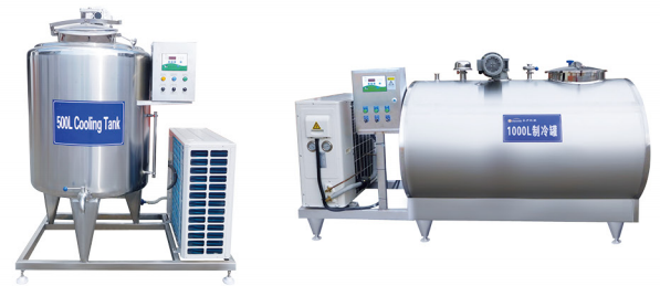 Refrigeration storage tank