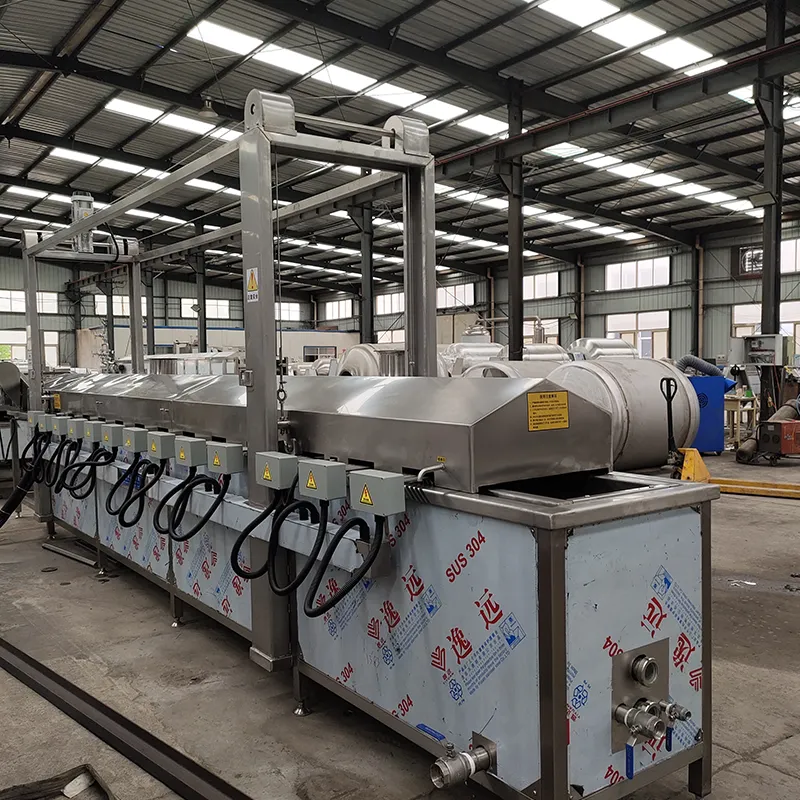 Complete French Fries Processing Line Working Video